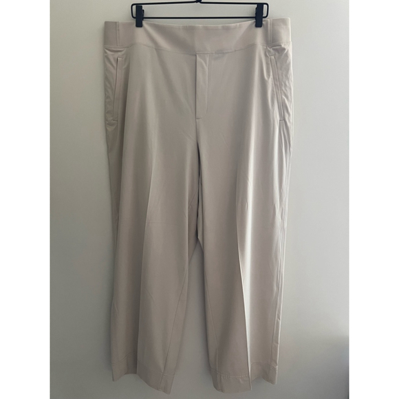 Athleta Brooklyn Heights High Rise Trouser Pants Womens Plus Size 18 Wide Leg - Picture 6 of 16